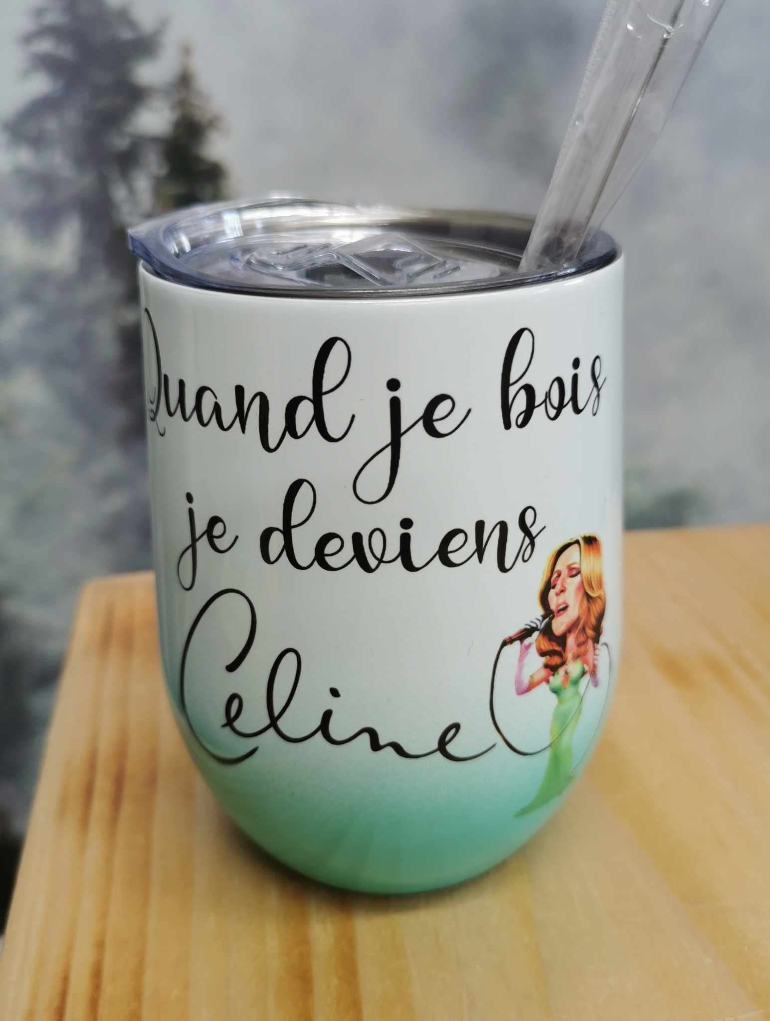 Verre à vin isotherme - Céline - 12 Oz.